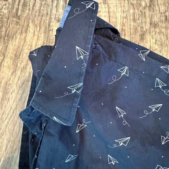 Navy blue men’s shirt - Picture 2 of 6